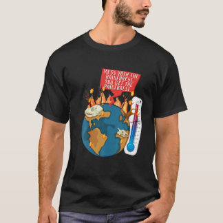 Camiseta Você Mete Com A Floresta Tropical Você Pega As Pin