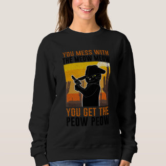 Camiseta Você Mora Com Medo Você Tem O Pew De Gato De Vaca