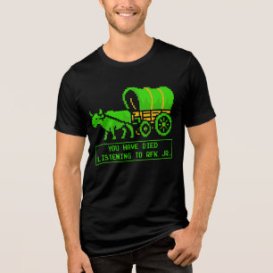 Camiseta Você morreu de escutar ao Humor Político RFKP