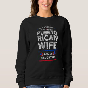 Camiseta você não assusta esposa filha porto riquenha Porto