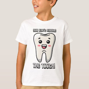 Camiseta Você não consegue lidar com o dente! Banda desenha