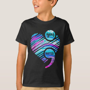Camiseta Você Não Deixa Sua História Terminar Prevenção de