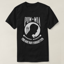Camiseta Você Não É Esquecido POW/MIA