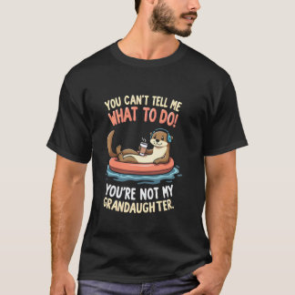 Camiseta Você Não é Minha Neta Piada Divertida Sarcástica
