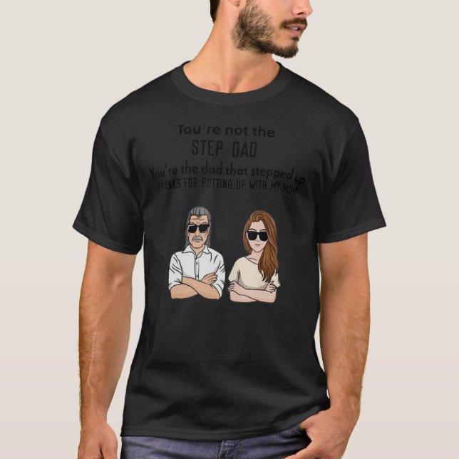 Camiseta Você não é o Pai do Passo Você é o Pai que estende (Frente)