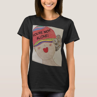 Camiseta Você não está sozinho