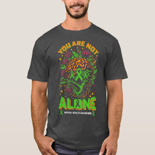 Camiseta Você não está sozinho com a saúde mental