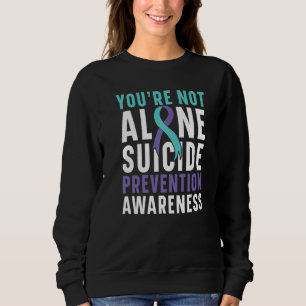 Camiseta Você Não Está Sozinho Prevenção à Depressão e Suic
