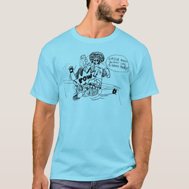 Camiseta Você não gosta de 8-tracks? (Frente)
