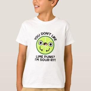 Camiseta Você não gosta de trocadilhos Limões Eu sou Fruta 