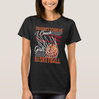 Camiseta Você Não Me Assusta Eu Treino Basquete Feminino Es