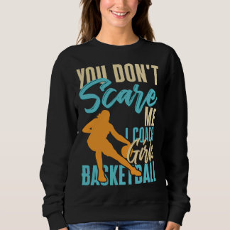 Camiseta Você Não Me Assusta Eu Treino Basquete Feminino Qu