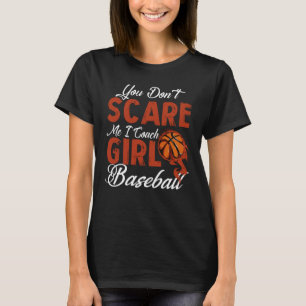 Camiseta Você não me assusta, eu treino garotas BASKETBALL