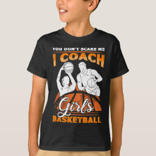 Camiseta Você Não Me Assusta Eu Treino Meninas Sketll Vinta
