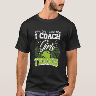 Camiseta Você Não Me Assusta Eu Treino Ténis Feminino T-Shi