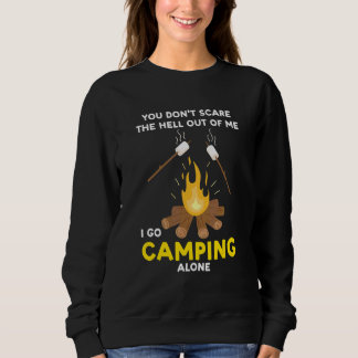 Camiseta Você Não Me Assusta Eu Vou Acampar Camper Caravana