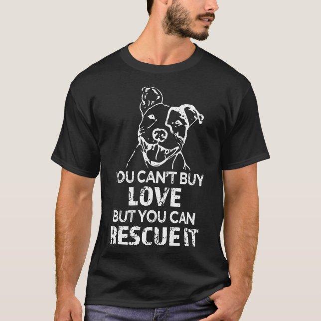 Camiseta Você Não Pode Amar Comprar Mas Pode Resgatá-Lo Pit (Frente)