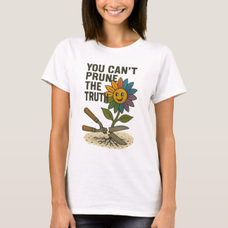 Camiseta Você não pode ameaçar a verdade