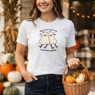 Camiseta você não pode assustar eu sou Mãe de Gêmeos Hallow