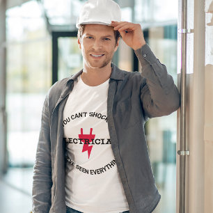 Camiseta Você não pode chocar um eletricista