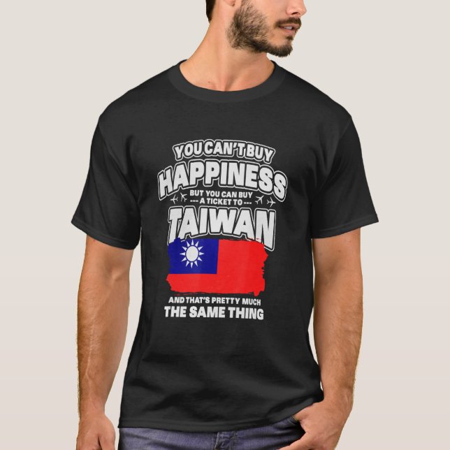 Camiseta Você não pode Comprar a felicidade, mas você pode  (Frente)