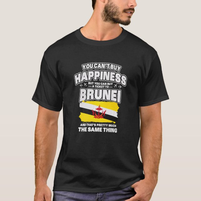 Camiseta Você não pode Comprar a felicidade, mas você pode  (Frente)