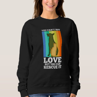 Camiseta Você não pode comprar amor, mas pode resgatá-lo