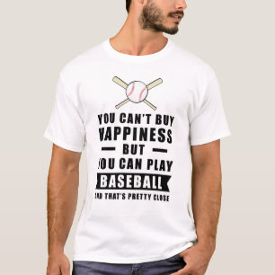 Camiseta Você não pode comprar Felicidade, mas você pode jo
