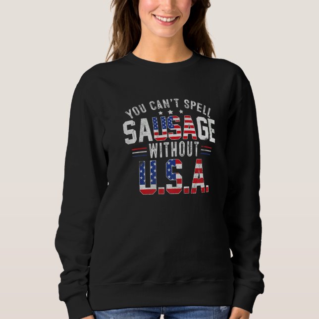 Camiseta Você Não Pode Espelhar Salsicha Sem Os Eua 4 De Ju (Frente)