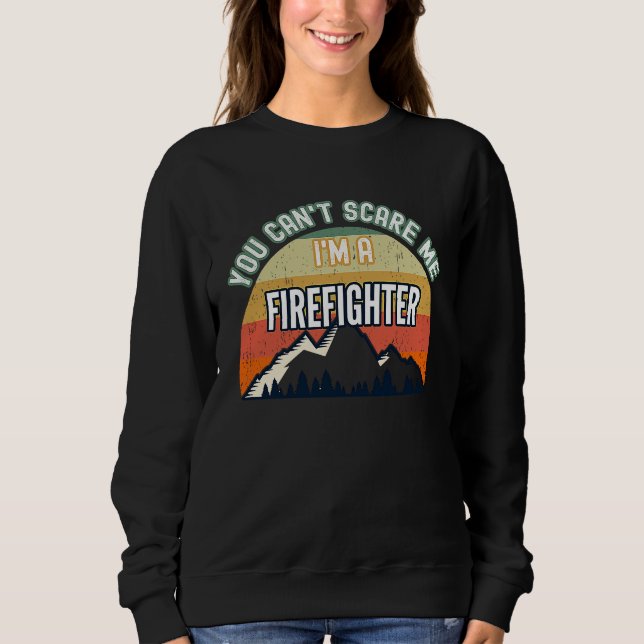 Camiseta Você Não Pode Me Amedrontar Eu Sou Um Bombeiro (Frente)