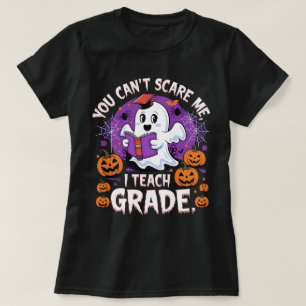 Camiseta "Você não pode me assustar, eu ensino - Engraçado