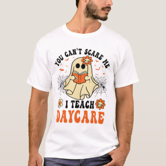 Camiseta Você não pode me assustar Eu Ensino o Hallowe do P
