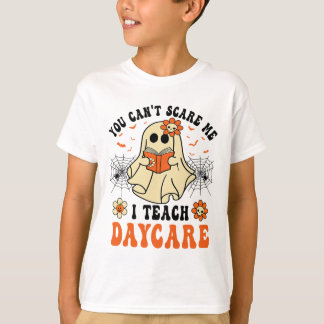 Camiseta Você não pode me assustar Eu Ensino o Hallowe do P