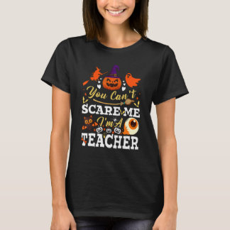 Camiseta Você não pode me assustar Eu sou professor profess