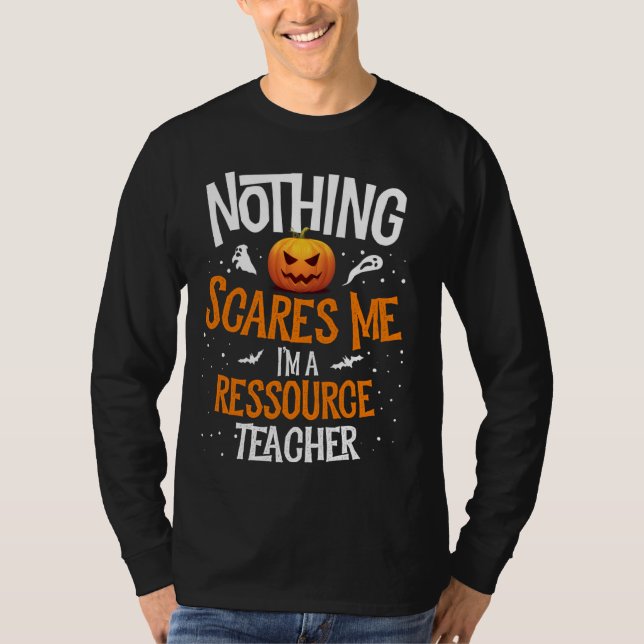 Camiseta Você Não Pode Me Assustar Eu Sou Um Professor De R (Frente)
