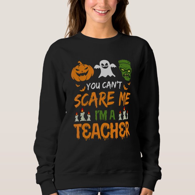 Camiseta Você Não Pode Me Assustar Eu Sou Um Professor Vibr (Frente)
