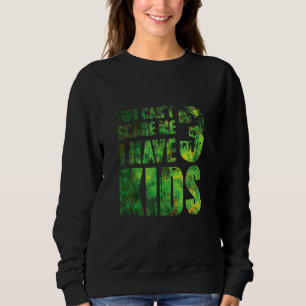 Camiseta Você Não Pode Me Assustar Eu Tenho 3 Filhos Pai Pa