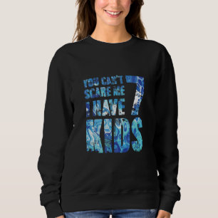 Camiseta Você Não Pode Me Assustar Eu Tenho 7 Filhos Pai Pa