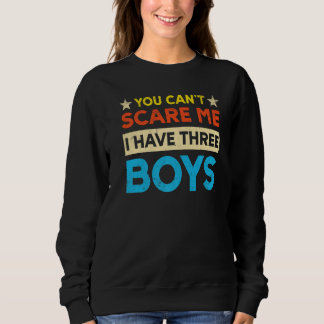 Camiseta Você Não Pode Me Assustar Eu Tenho Três Filhos Mãe