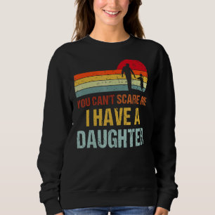 Camiseta Você Não Pode Me Assustar Eu Tenho Um Pai Filha Pa