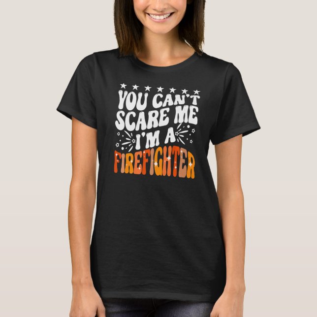 Camiseta Você não pode me assustar, sou uma arma de fogo (Frente)