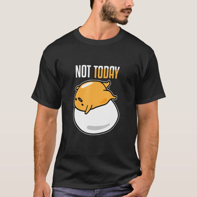 Camiseta Você Não Pode Me Comer Hoje Comida De Ovo Café Da  (Frente)