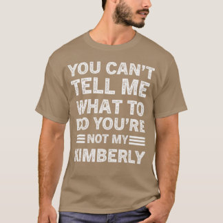 Camiseta Você Não Pode Me Dizer O Que Fazer Você Não É Meu