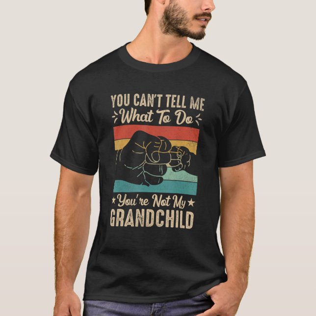 Camiseta Você não pode me dizer o que fazer Você não é meu  (Frente)