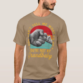 Camiseta Você não pode me dizer o que fazer Você não é minh