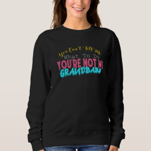 Camiseta Você não pode me dizer o que fazer Você não é minh