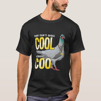 Camiseta Você Não Pode Orgulhar Legal Sem Um Pigon Engraçad