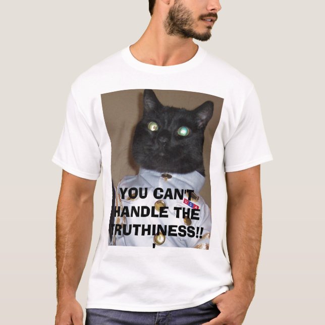 CAMISETA VOCÊ NÃO PODE SEGURAR O TRUTHINESS!!! (Frente)