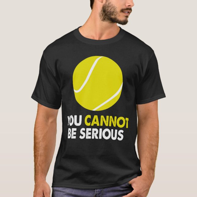 Camiseta Você não pode ser um super divertido dos anos 70 (Frente)