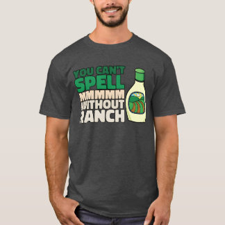 Camiseta Você Não Pode Soletrar MMMMM Sem Amante do Rancho